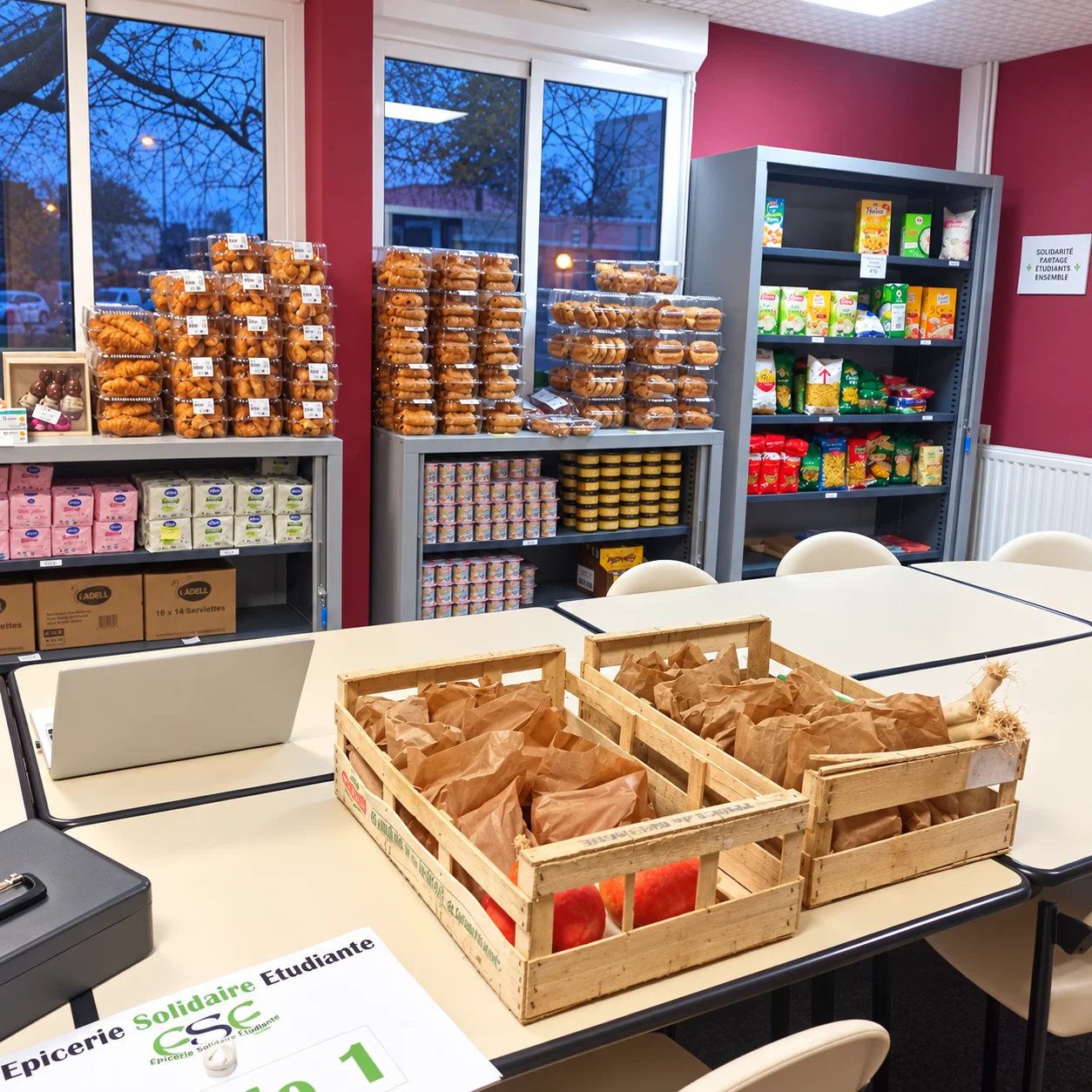 Local de l'épicerie